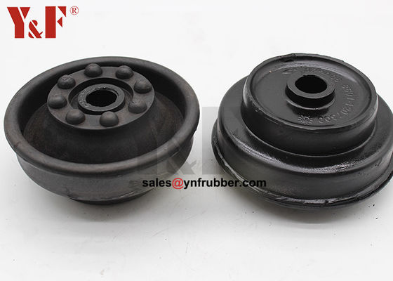 Macchine anti-vibrazione nere montate 1 mm - 200 mm di altezza industriale