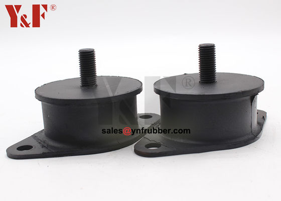 Compattatore industriale montature in gomma assorbimento delle vibrazioni colore nero